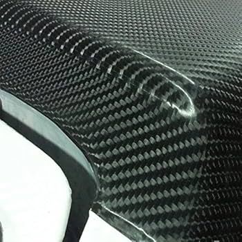 Amazon.com: 4D Black Carbon Fiber Vinyl Wrap Sticker Air