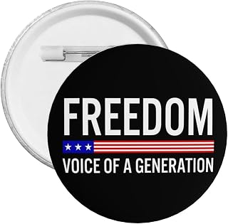 Freedom Voice Of A Generation Pins Party Supplies Button For Accessories Pin