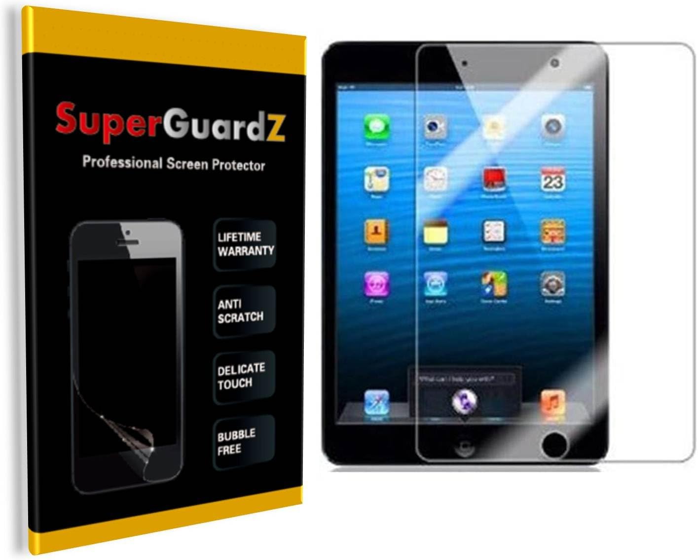 [4-Pack] for Apple iPad Mini 3/2 / 1 - SuperGuardZ® Ultra Clear Screen Protector [Lifetime Replacement], Anti-Scratch, Anti-Bubble