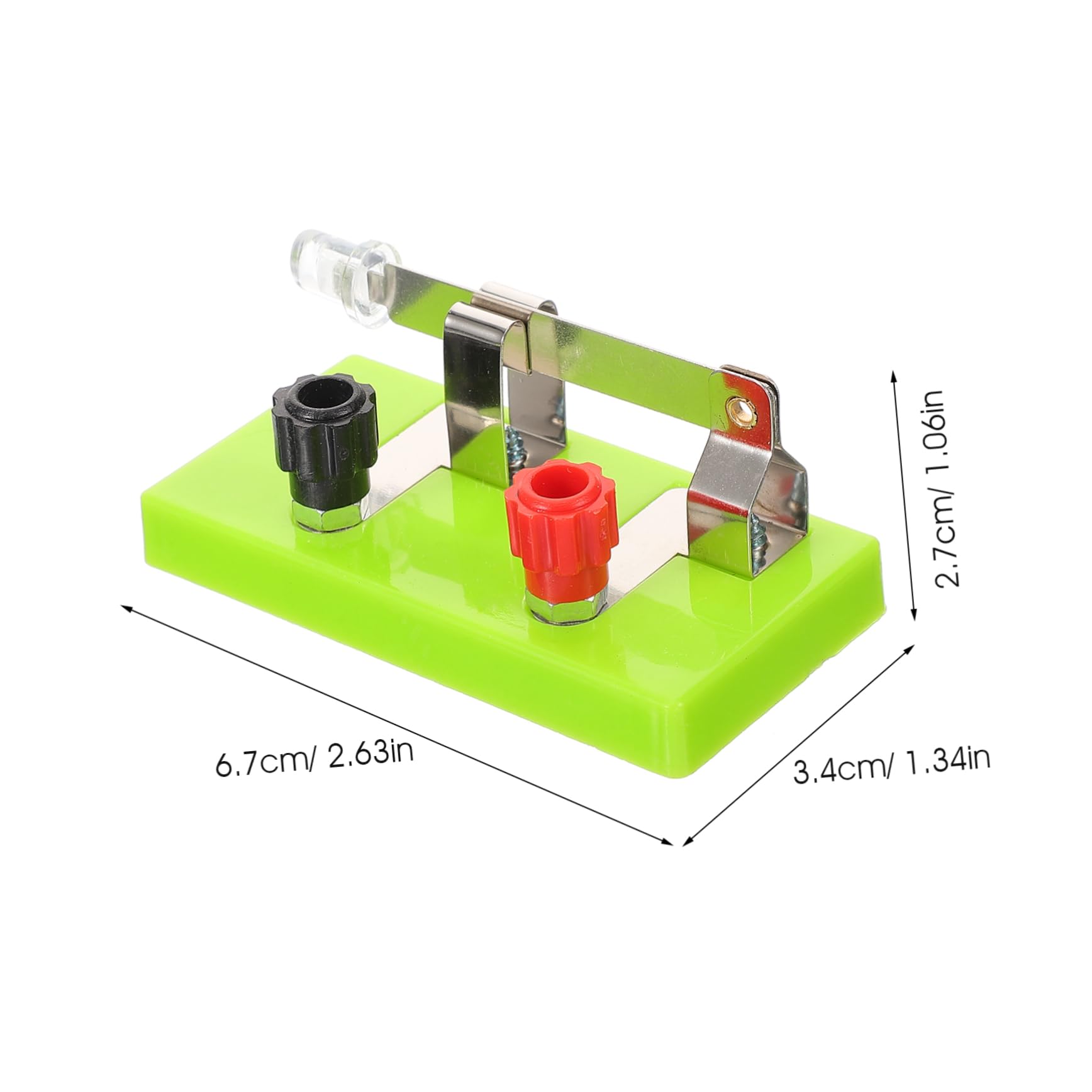 FUNOMOCYA Electricity Experiment Single Pole Switch Set 10pcs Spst Robust User-Friendly