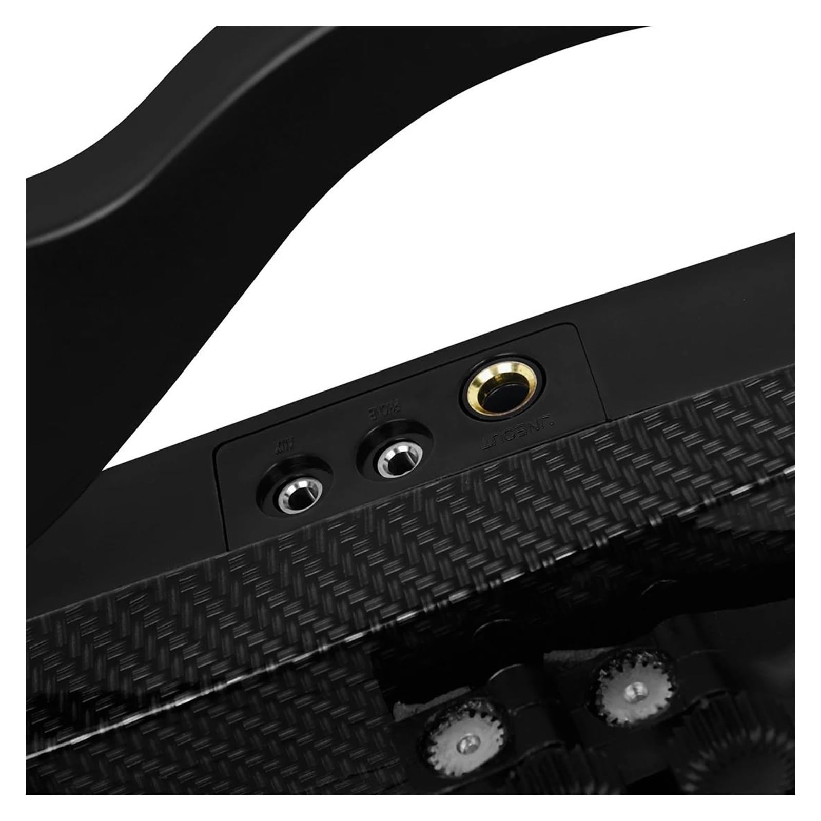Violino Elettrico 4/4 Con Corpo In Fibra Di Carbonio ABS E Accessori Per Strumento A Corda Violino