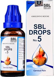 SBL Drops No. 5 (For Cervical Pain)- 30ml Price In India