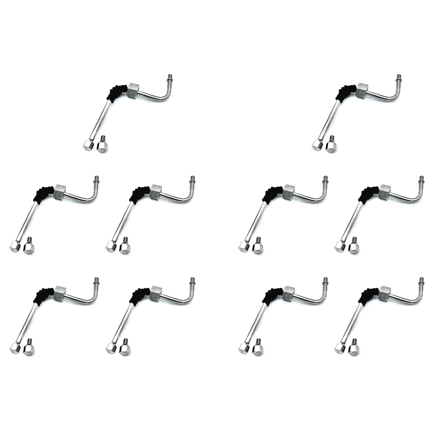Vjsujehgy 10X Steam Wand for EC680/EC685, Coffee Machine, Upgrade with Additional 3 Hole Tip Steam Nozzle