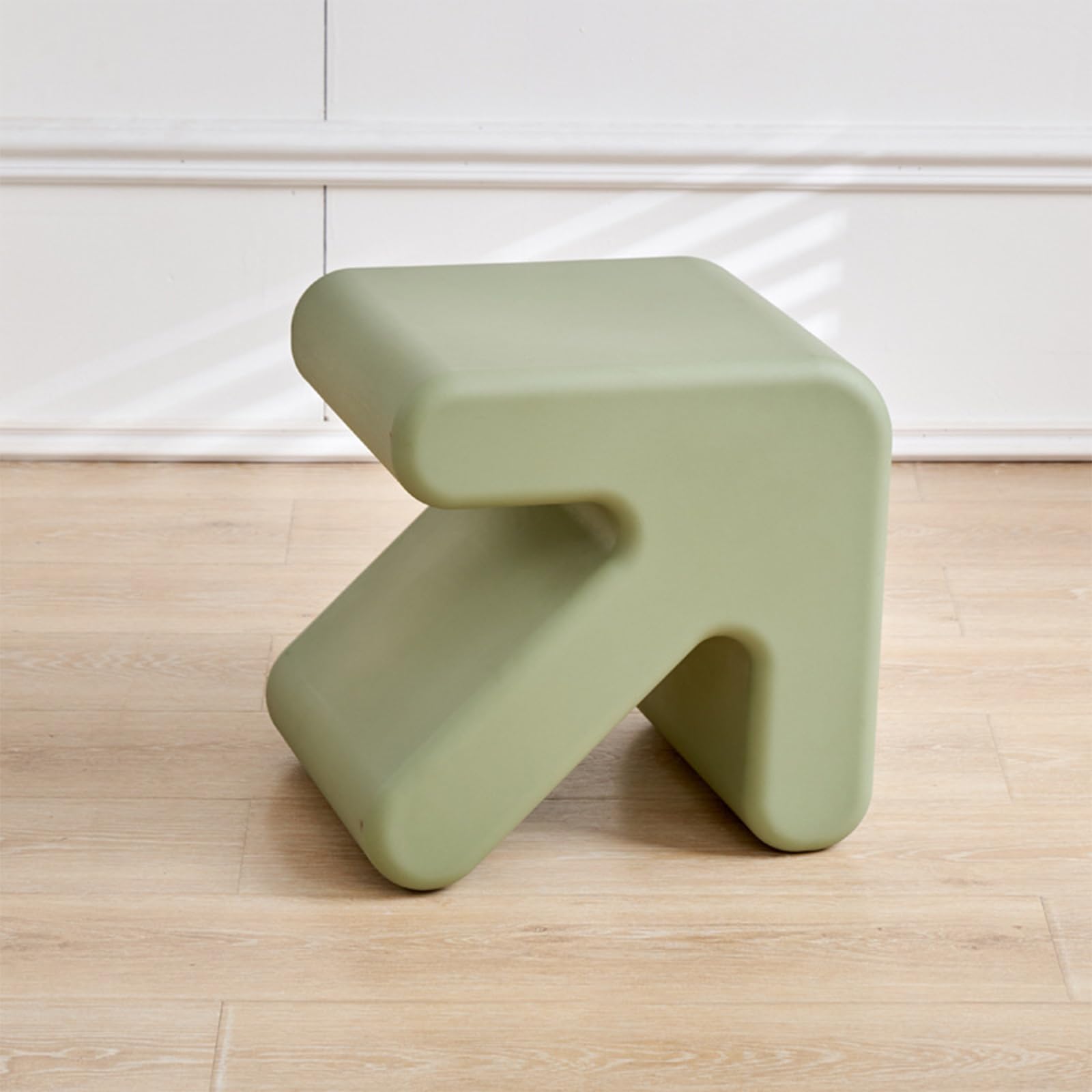 Petit repose-pieds rembourré et tabouret de canapé moderne pour salon et entrée