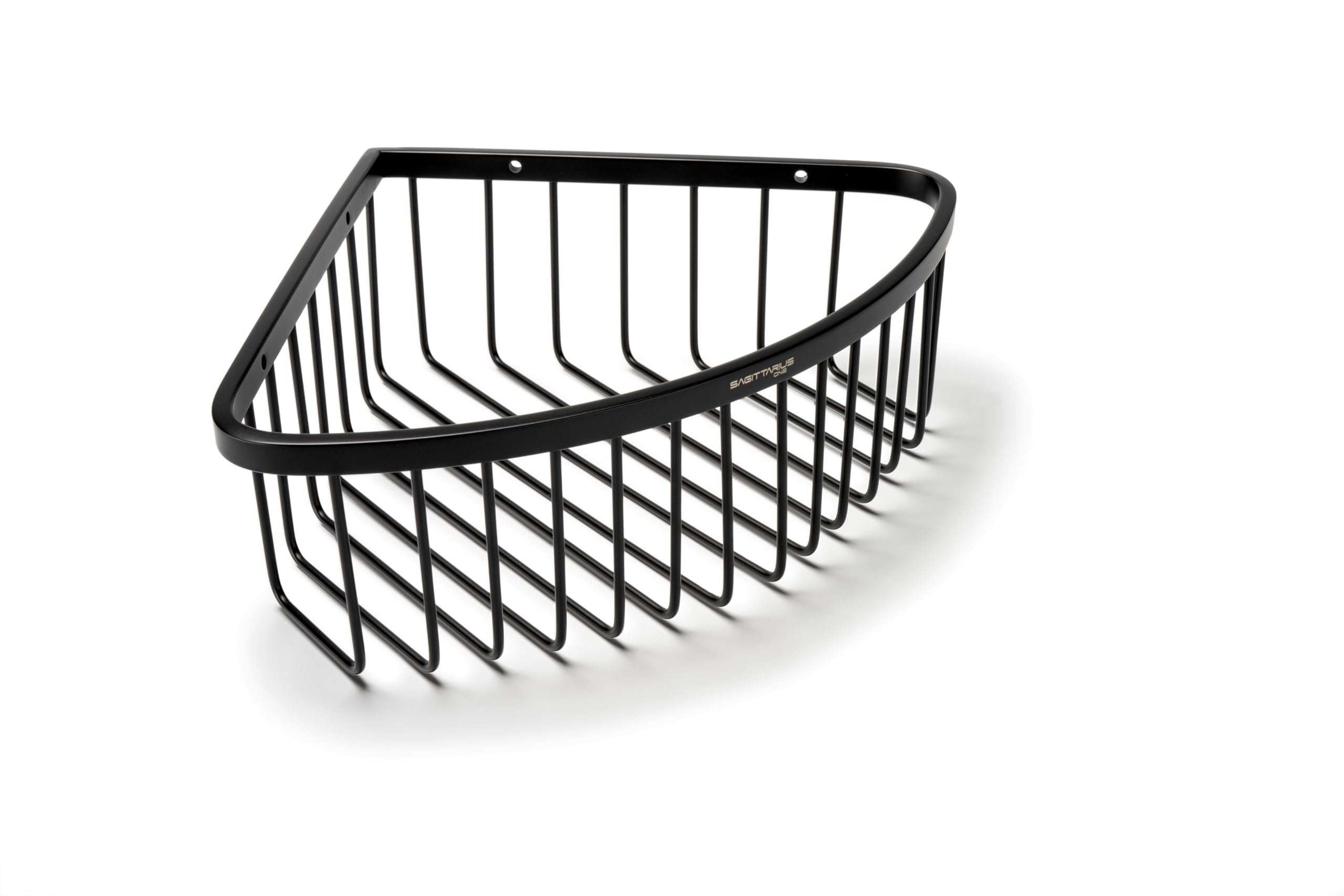 80S1 Shower Shelf – Duschkorb Ecke aus Edelstahl – 8cm Tiefer Duscheckregal Chrom – Rostfrei & Modern – Duschablage Für Bad & Dusche, Wandmontage