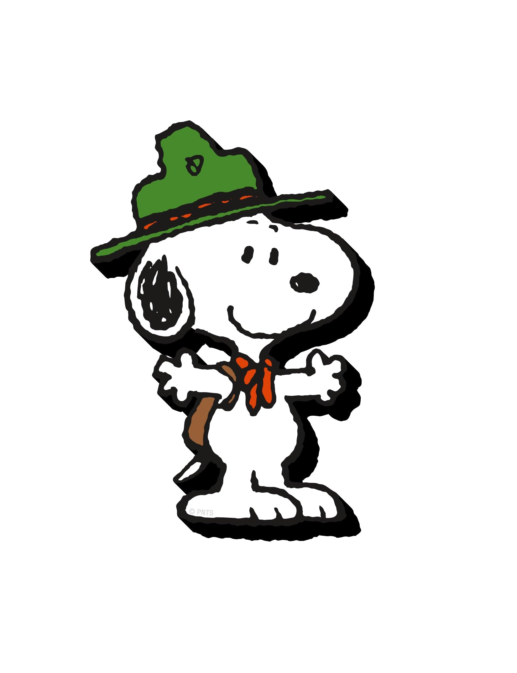 Peanuts Snoopy Scouts Funky Chunky Magnet