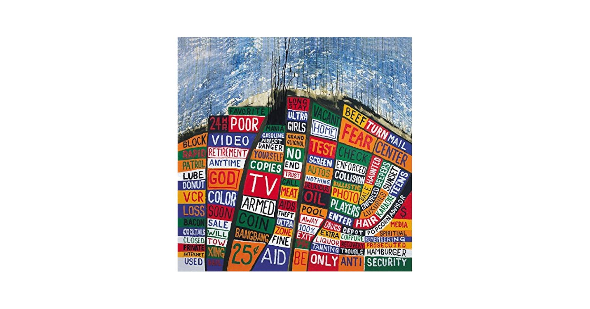 2003 Radiohead Hail to the Thief Tshirt⓷ Vintage 2003 RADIOHEAD Hail to the Thief T-Shirt Large Red