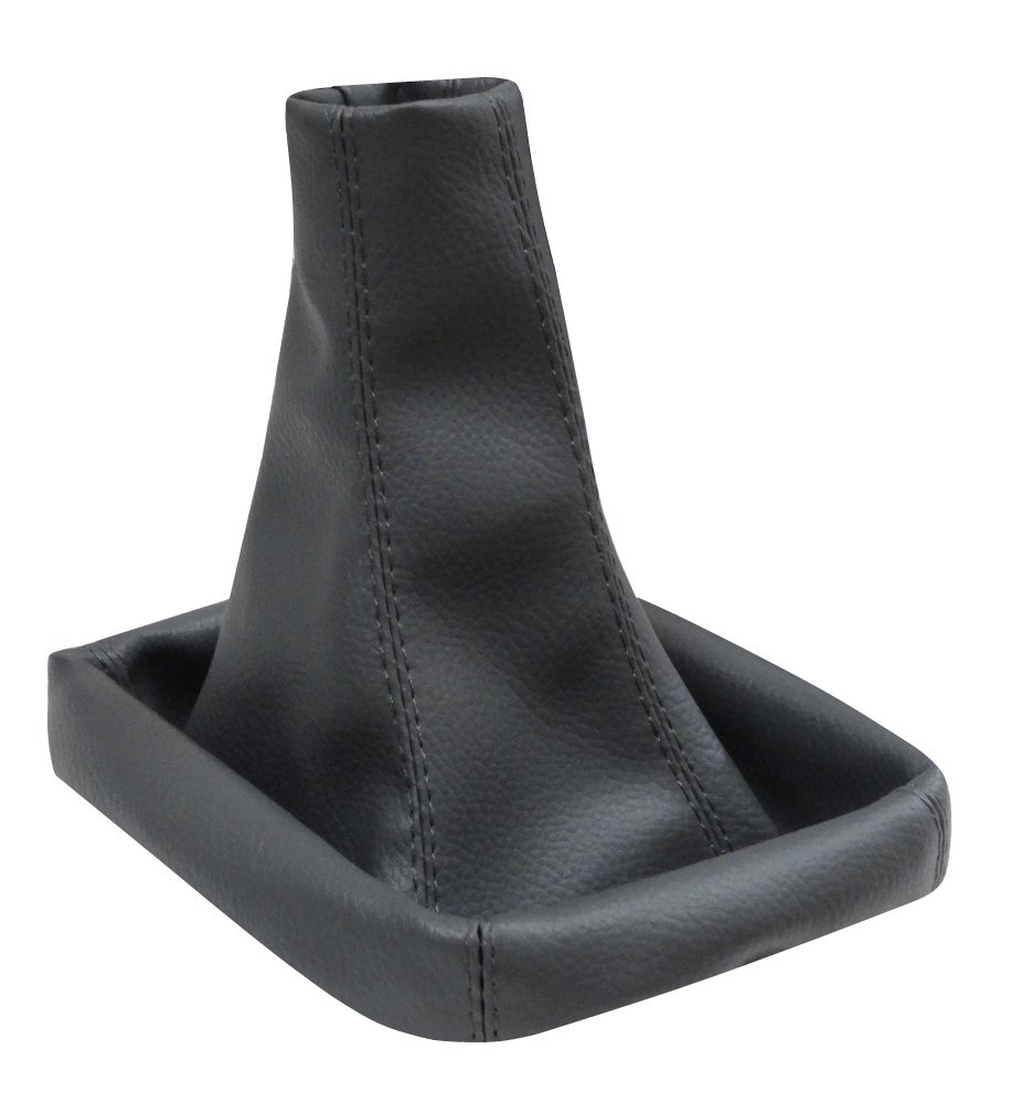 AERZETIX: Soufflet de levier de vitesse en simili cuir gris foncé