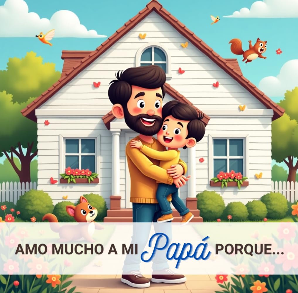 Amo Mucho a Mi Papá: De Un Hijo Para Su Papá (I love my ... because...)
