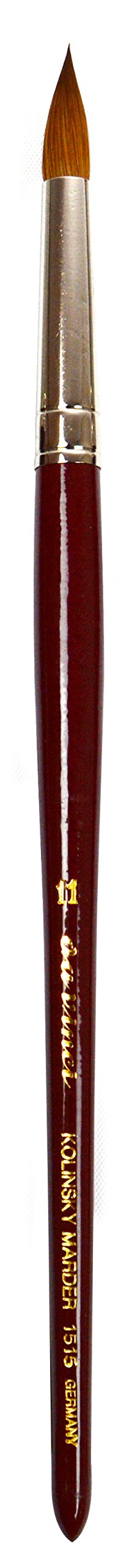da Vinci Watercolor Series 1515 Maestro Paint Brush, Extra Short Retouching Kolinsky Red Sable, Size 11
