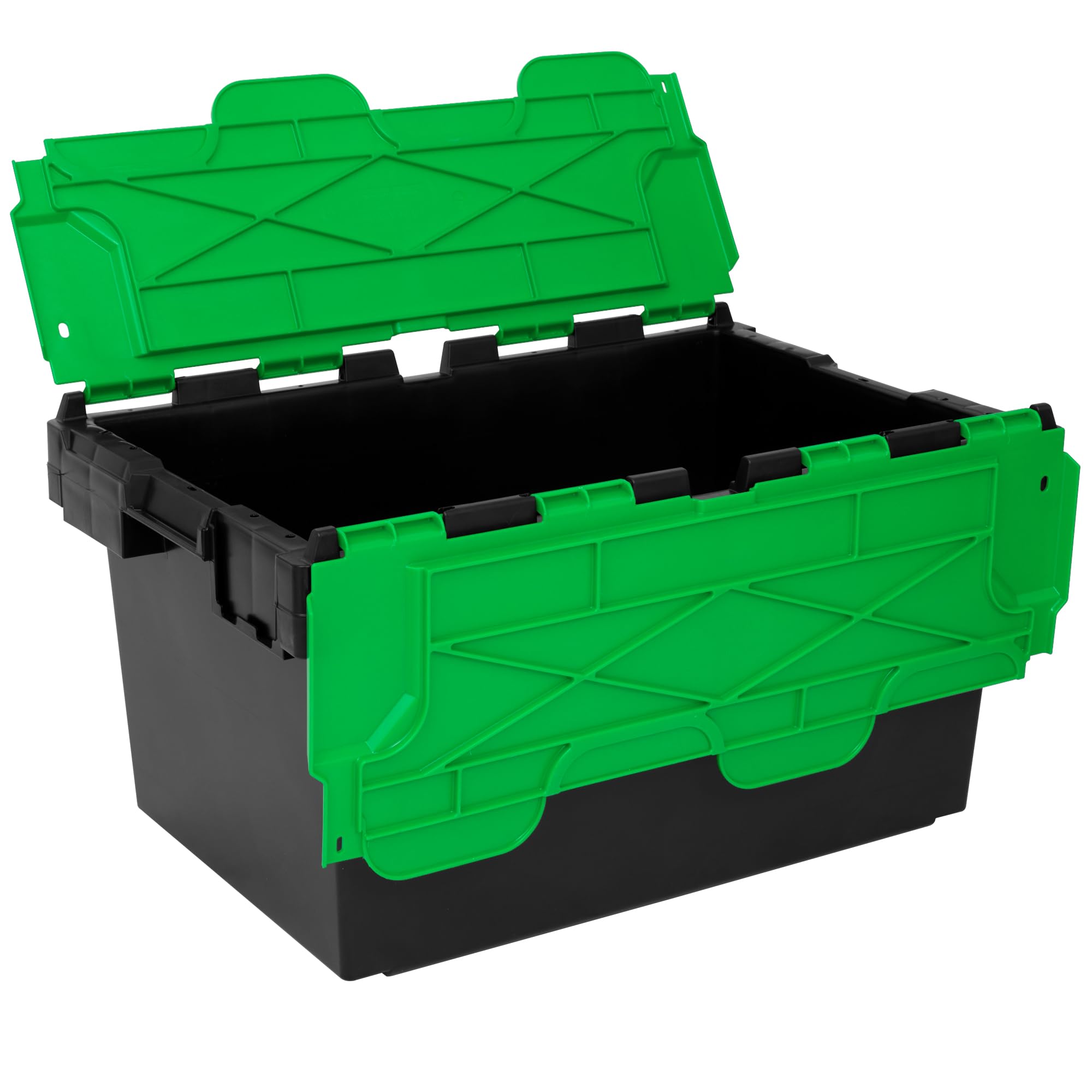 Plastor 1 x Large Plastic 80 Litre Heavy Duty Storage Box (71 x 46