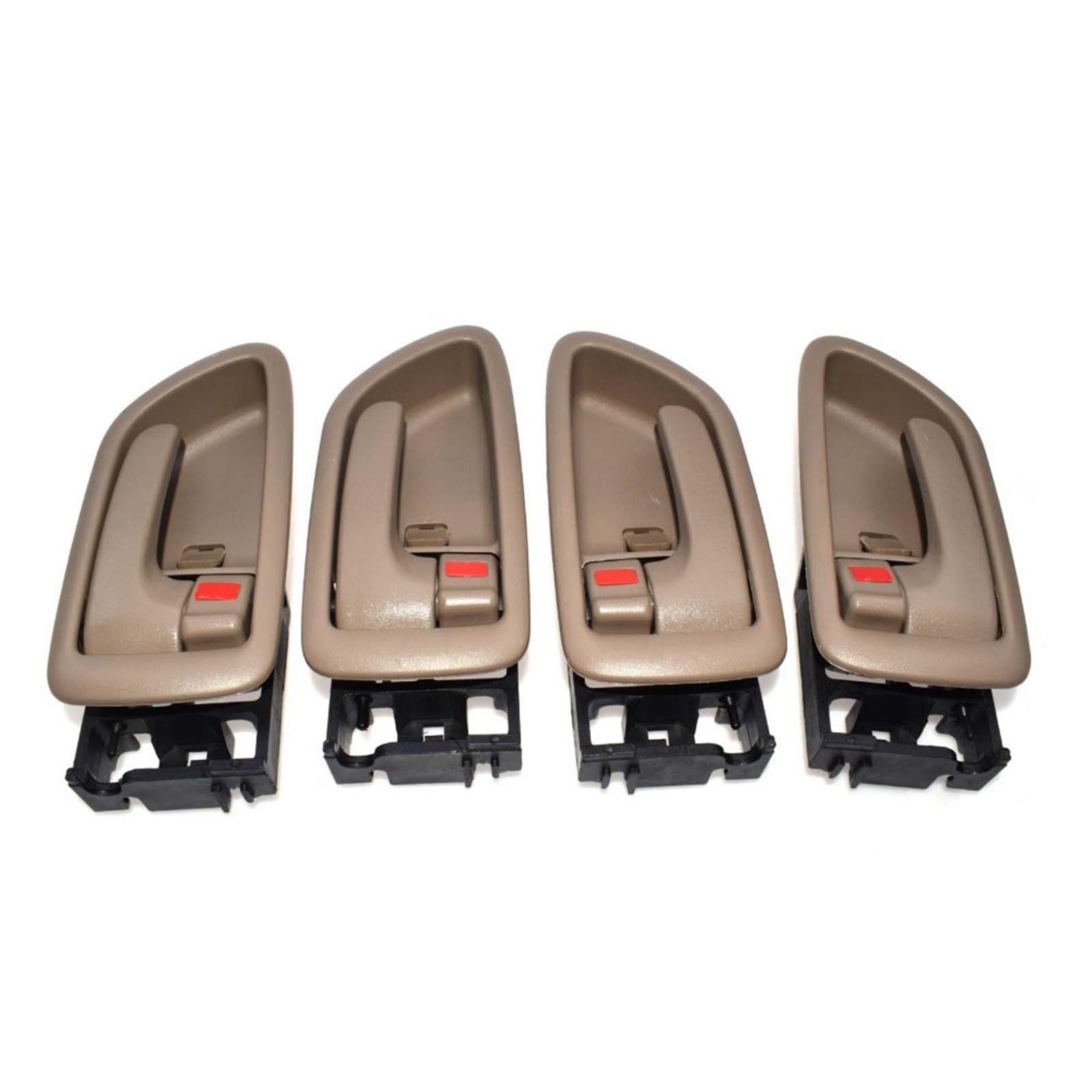 POQWERIQ Car Inner Inside Door Handle Front Rear Left Right for Toyota for Sequoia 2001 2002 2003 2004 2005 2006 2007 69205-0C030-E1 69206-0C030-E1