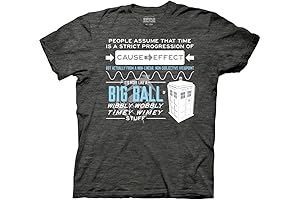 Doctor Who Wibbly Wobbly Timey Wimey Junoir Fit T-Shirt