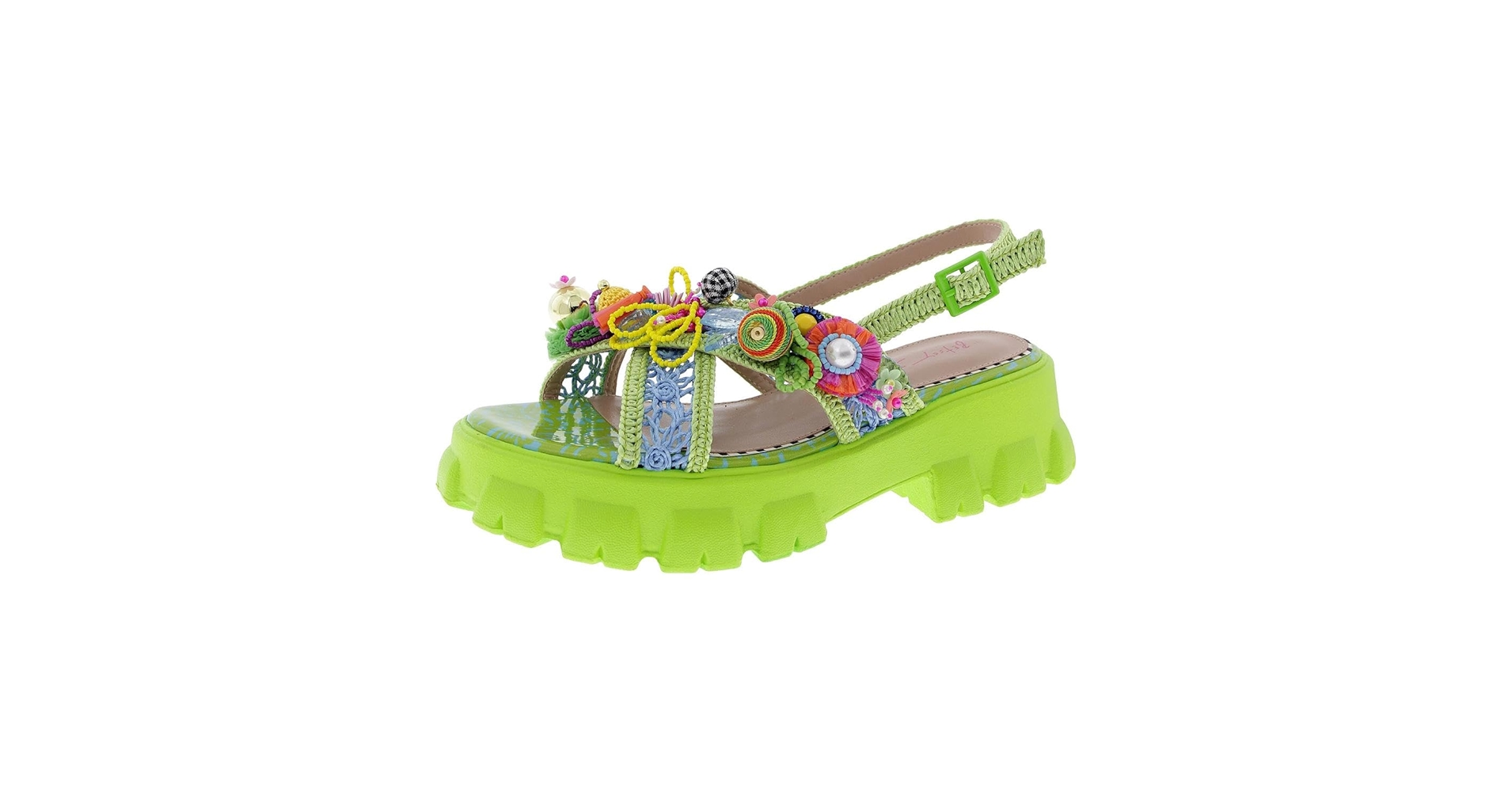 Amazon.com | Betsey Johnson Women's Graysen Sandal, Black