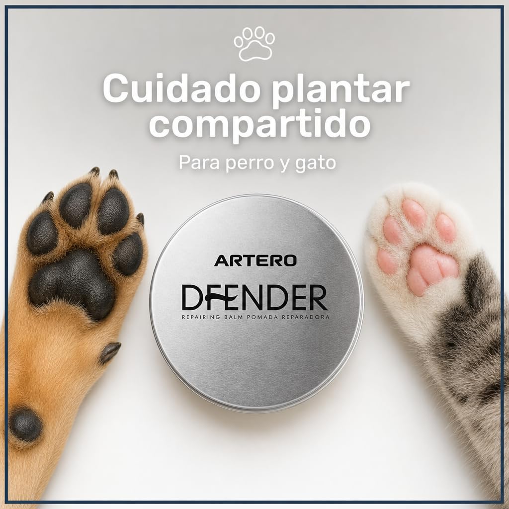 ARTERO Dfender. La solución a los plantares dañados y narices agrietadas en Perros