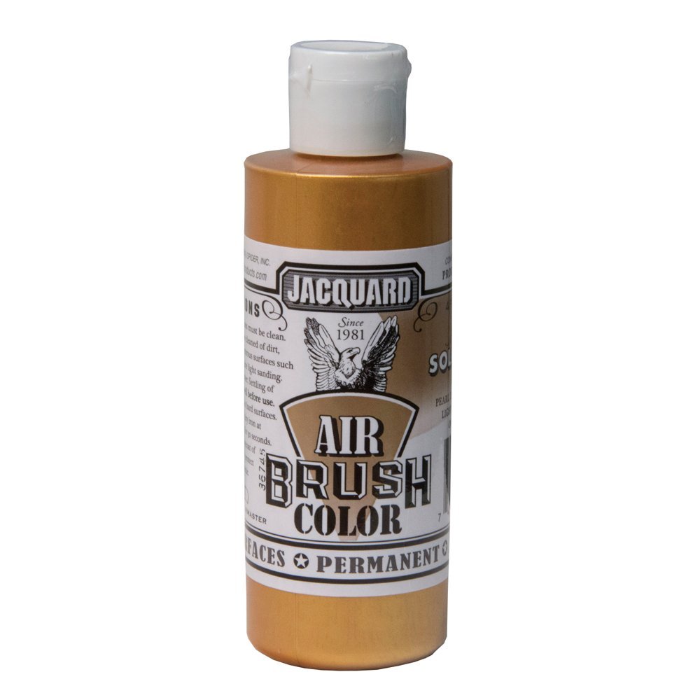 Jacquard Airbrush Color 4Oz Metallic Solar Gold