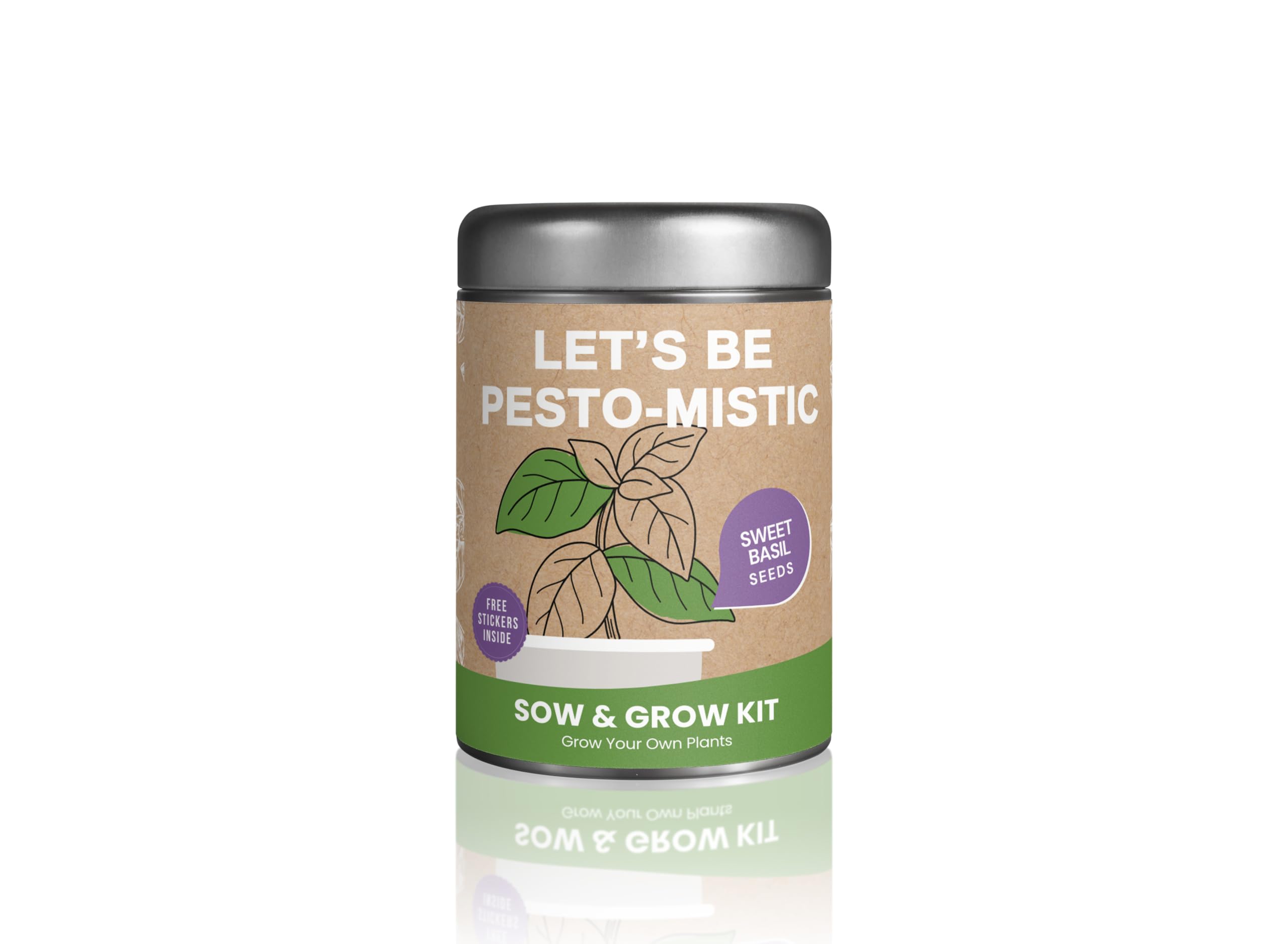 Sow & Grow Kit (Mini) – Basil | DIY Plant Growing Kit with Seed Balls, Cocopeat & Organic Fertiliser | Beginner Gardening Kit for Kids & Adults | Eco-Friendly Gift-image-31