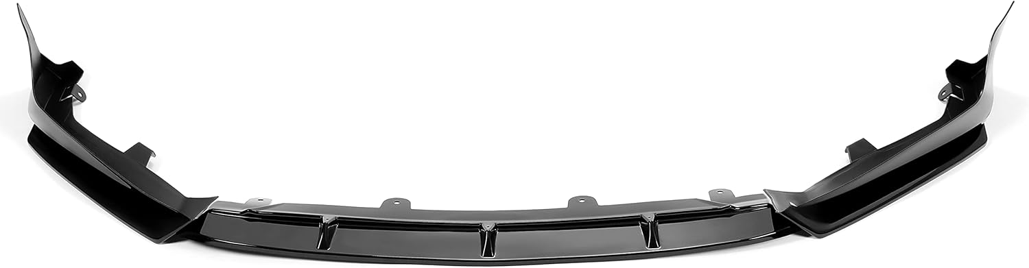 3Pcs Front Bumper Lip Compatible with 2018-2020 Honda Accord 4 Door Model Lower Chin Splitter Spoiler Air Dam Bumper Valance Diffuser Painted Black Plastic