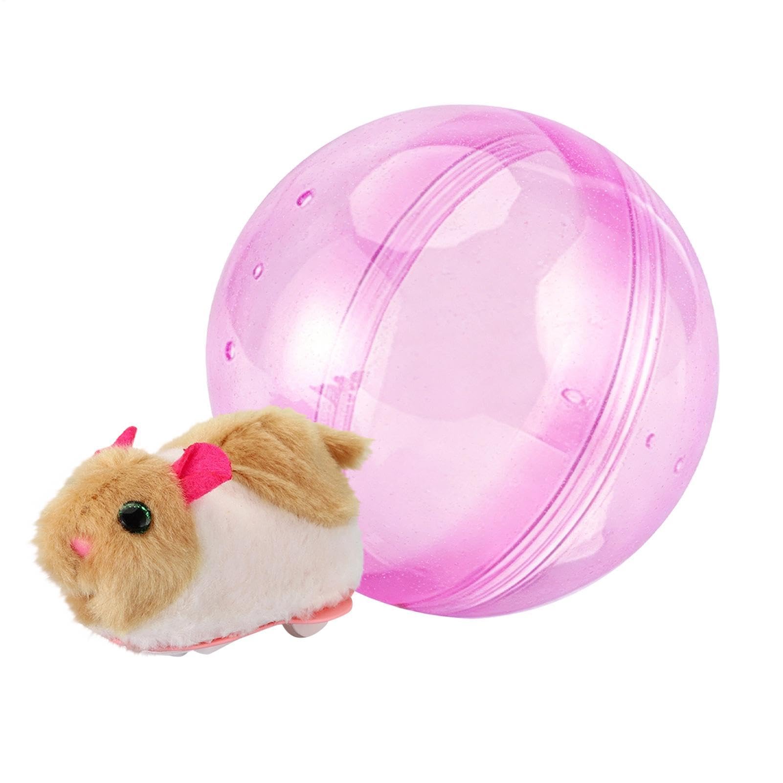 Pelota eléctrica para gatos contra el aburrimiento y hámster automático