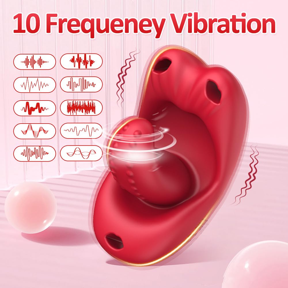 Vibratoreper Donna Professionale Piccolo Wireless, Mini Vibratore Clitoride Punto g Mutandine Vibranti, Lingua Vibrante Clitoride, Vibratore Sexytoysys Donna Coppia Sex Toys Sessuali per Sex Toy