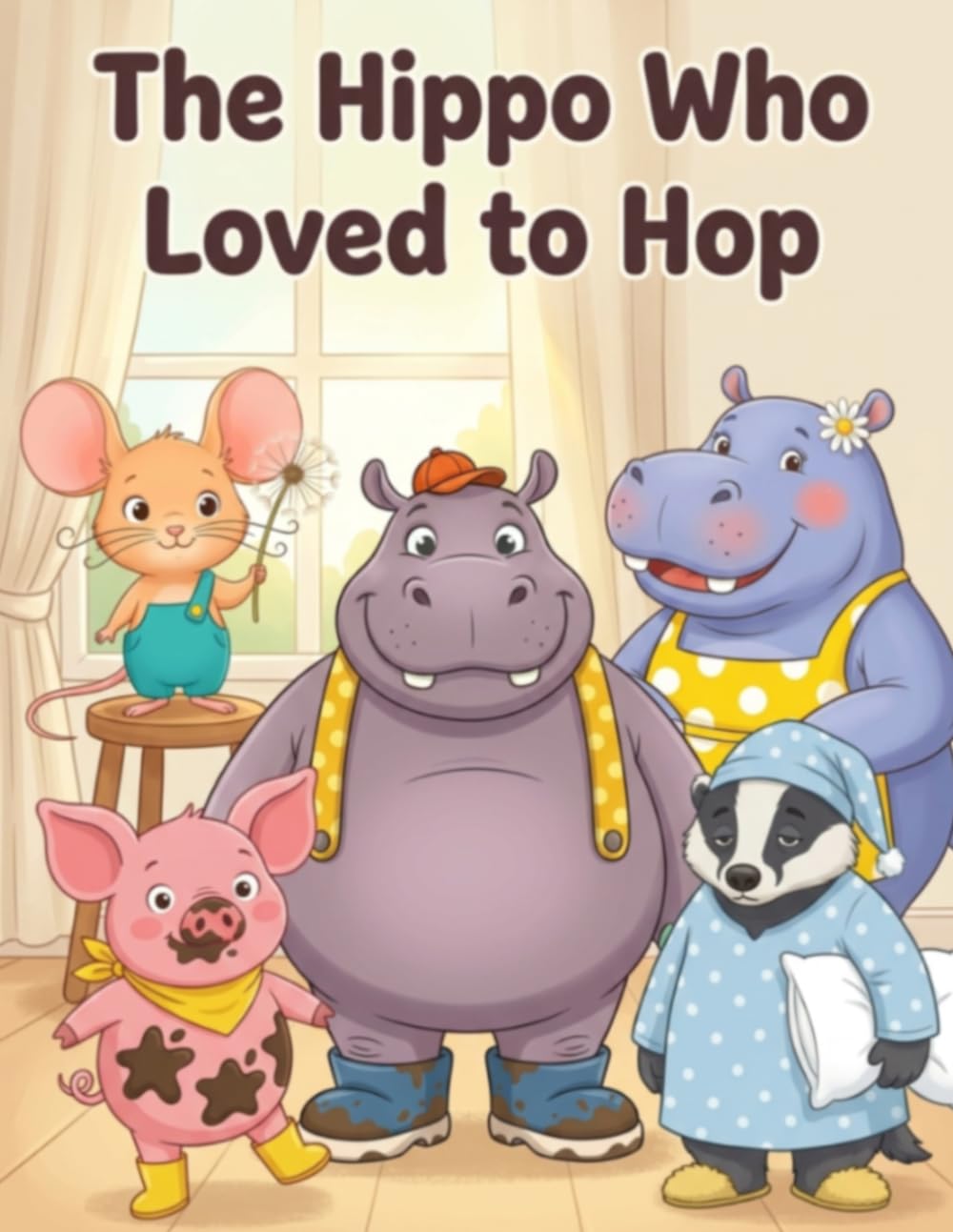 The Hippo Who Loved to Hop: A Cozy Story About Friendship and Fun