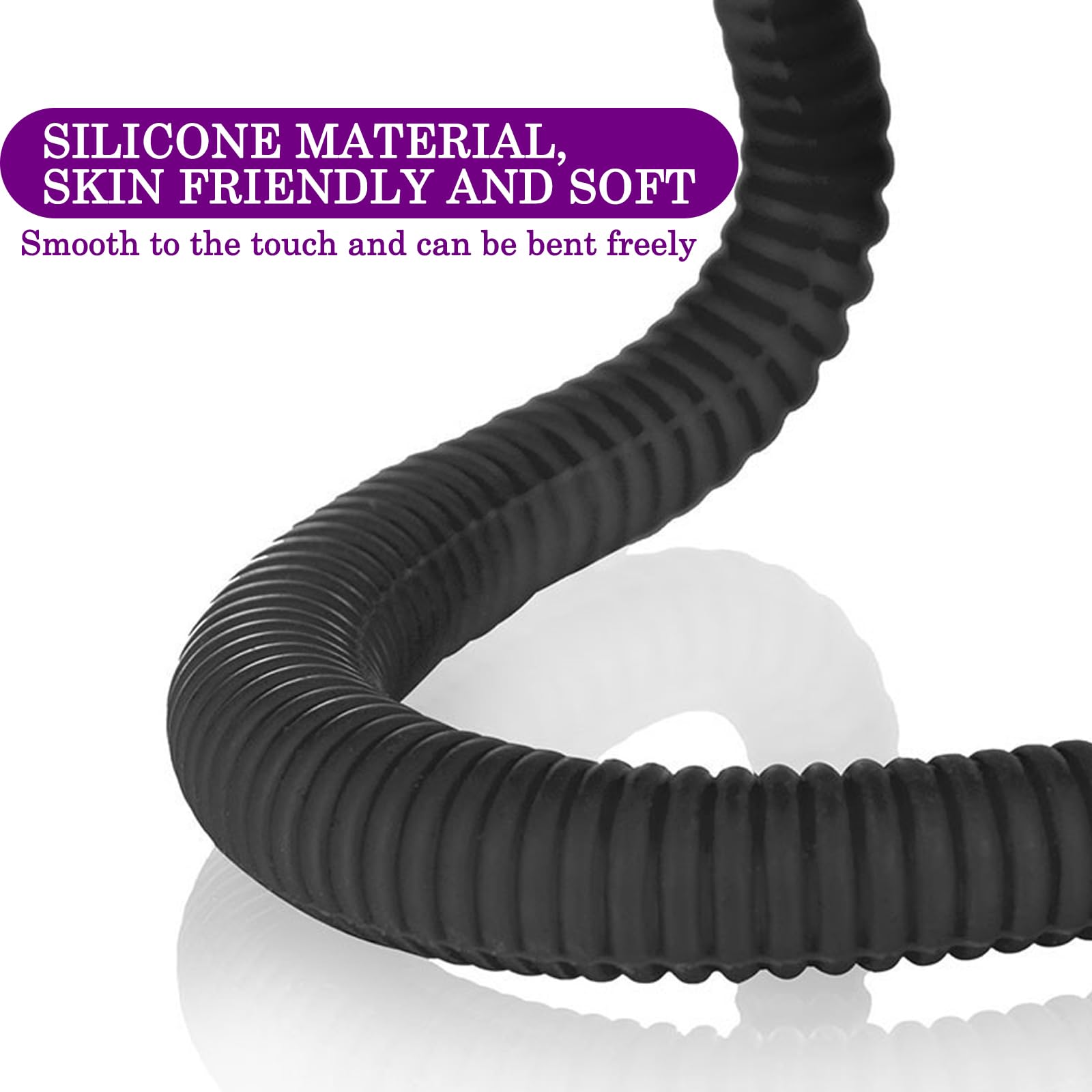 Kit Dilatateur Vagininaux Vaginisme Speculum - Noir/Violet,Jouet Érotique pour Élargissement Progressif en Douceur et Jeu de Rôle Sensuel en Couple (Noir + Violet)