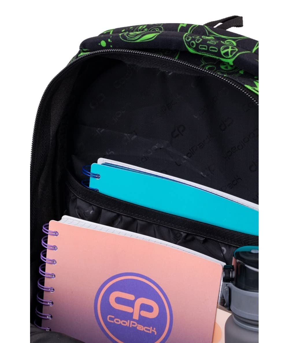 Coolpack F029711, Mochila escolar Jerry GAME NIGHT, Multicolor