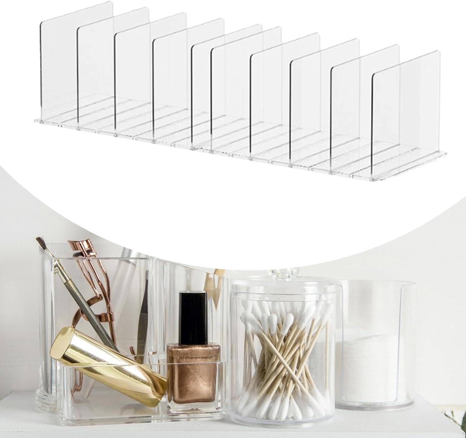 Cancer Partner Organizer for Stubborn Wardrobes, 10 Pieces Panels