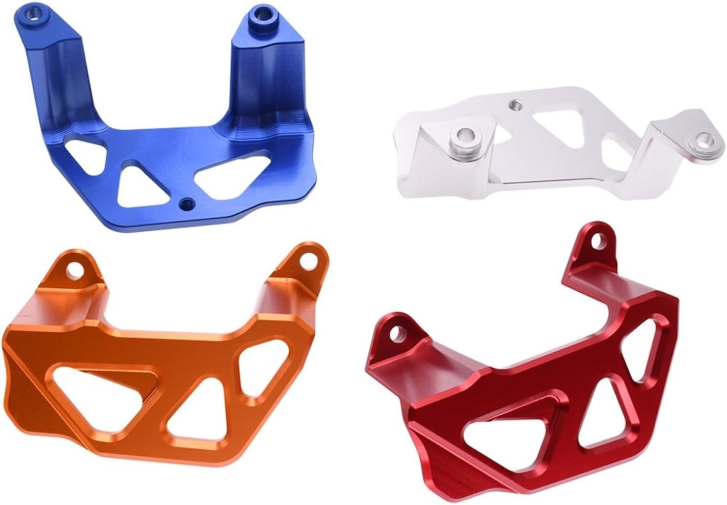 Rear Caliper Guard Brake Disc Protector Cover Compatible with EXC EXCF SX SXF XC XCW XCFW 150 250 300 350 450 500 2004-2023(Silvery)