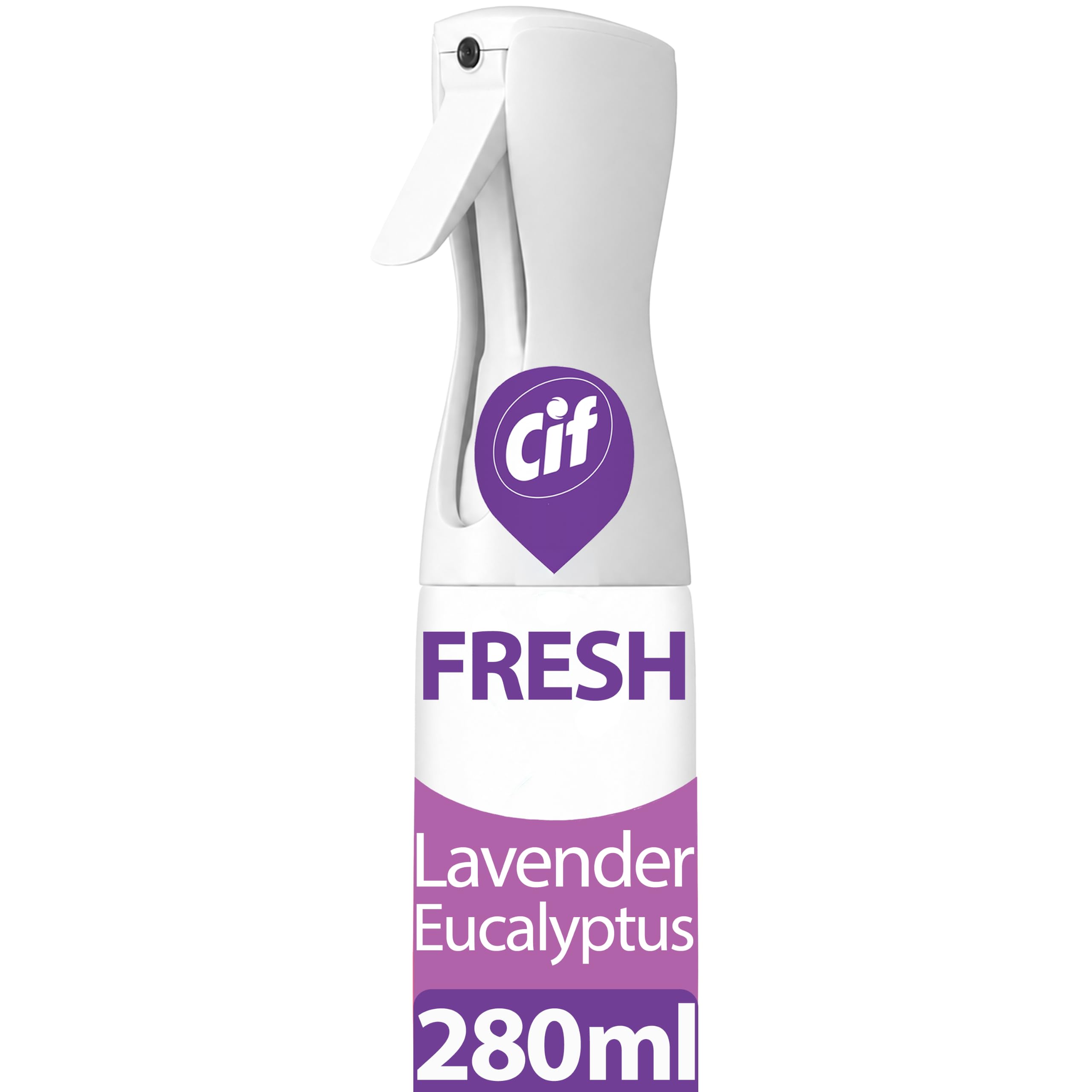 Cif Infinite Clean Lavender & Eucalyptus All in One Cleaner cleaning spray with probiotics technology for a long-lasting clean* 280 ml