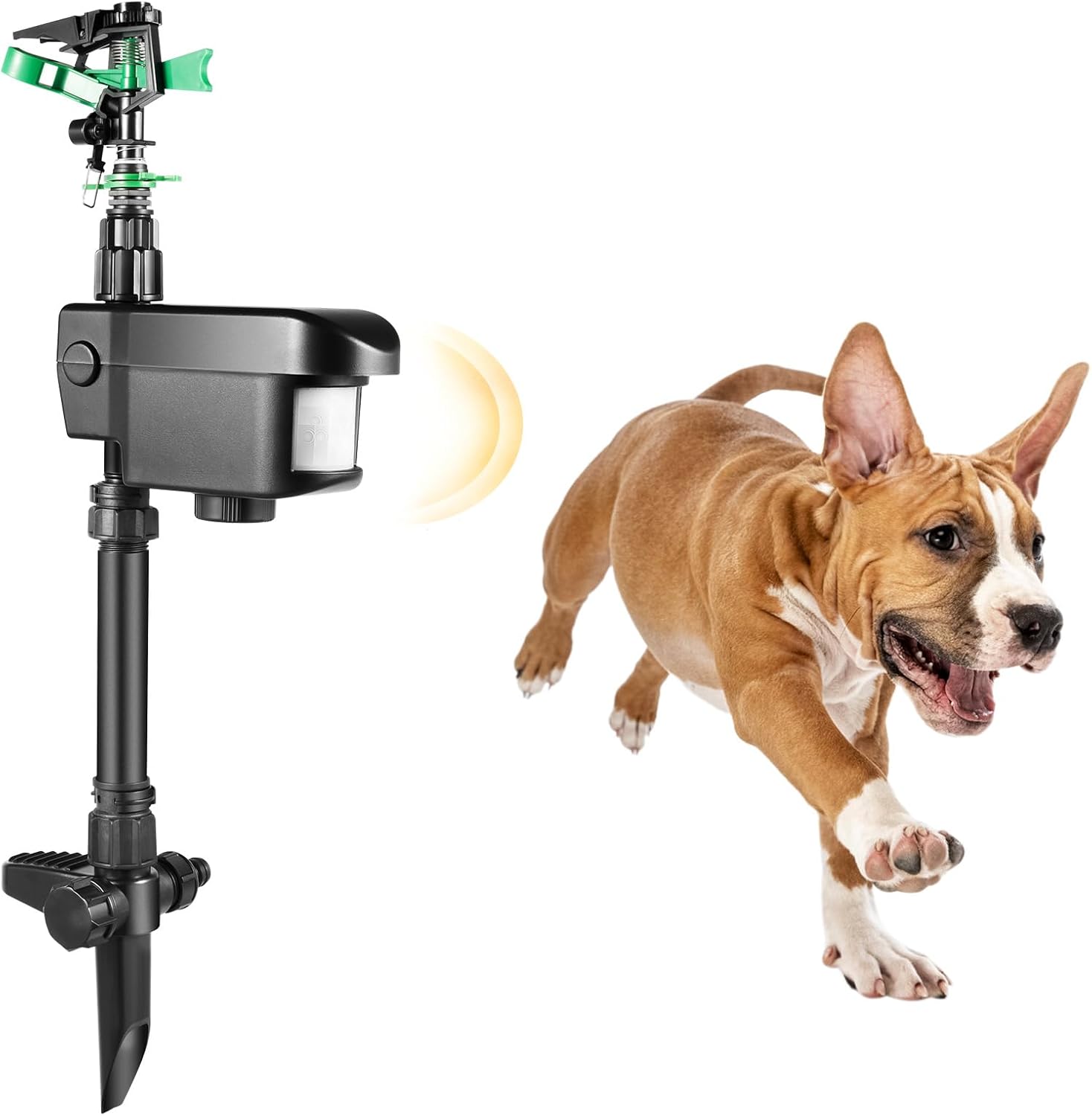 Outdoor Lawn Motion Sensor Water Sprinkler Motion Activated Sprinkler Solar Motion Sensor Water Sprinkler for Garden,Lawn - Image 1 of 8