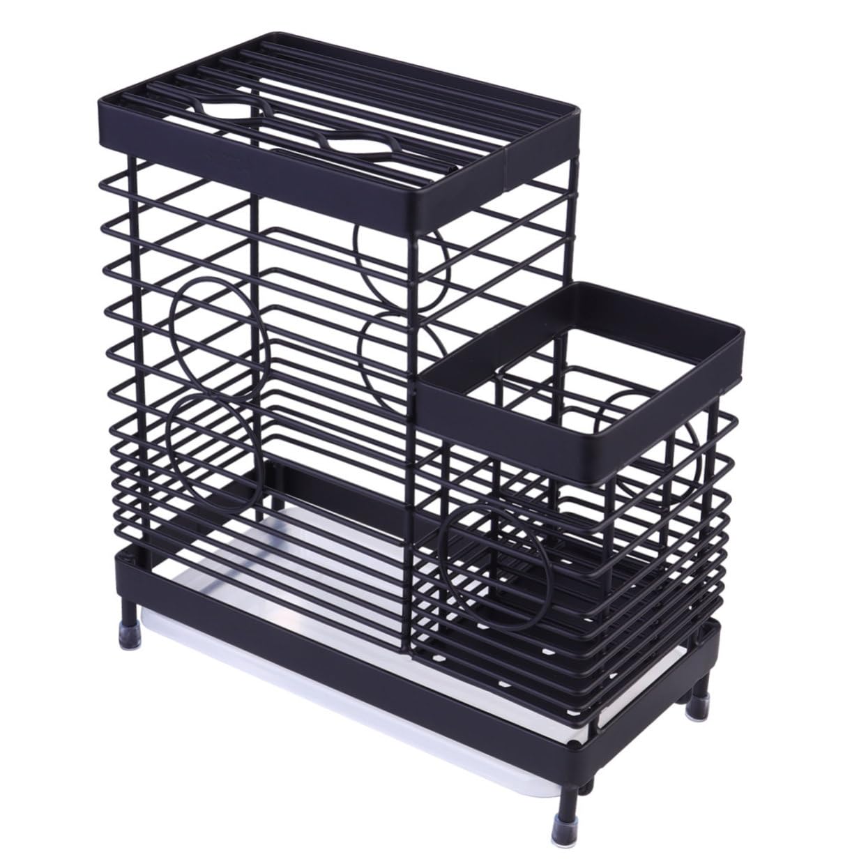 Garneck Modern Kitchen Stand Shelves Multi-functional Knife Rack Chopstick Holder