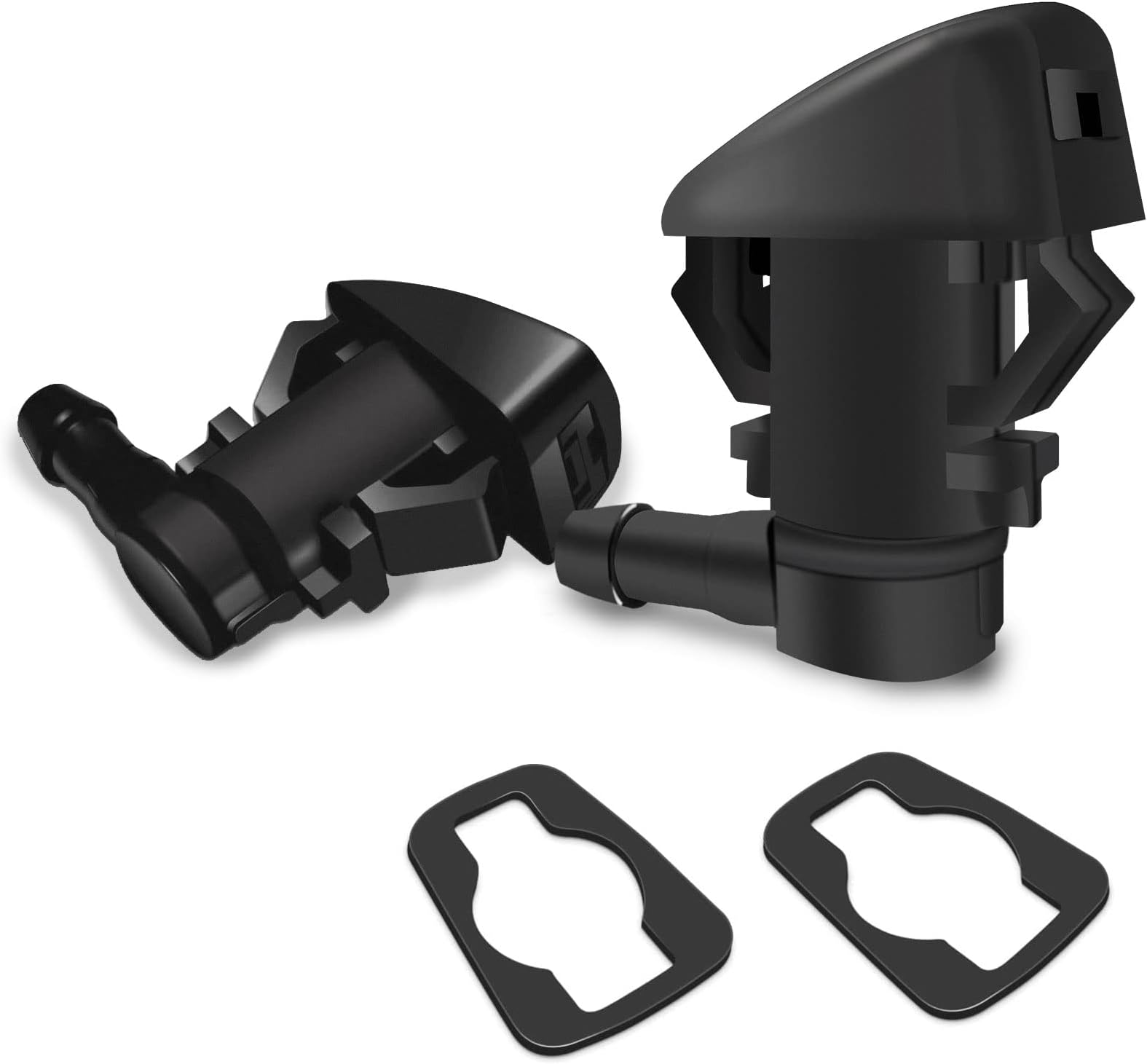 ASUBHA 2 PCS Front Windshield Washer Nozzles, Windshield