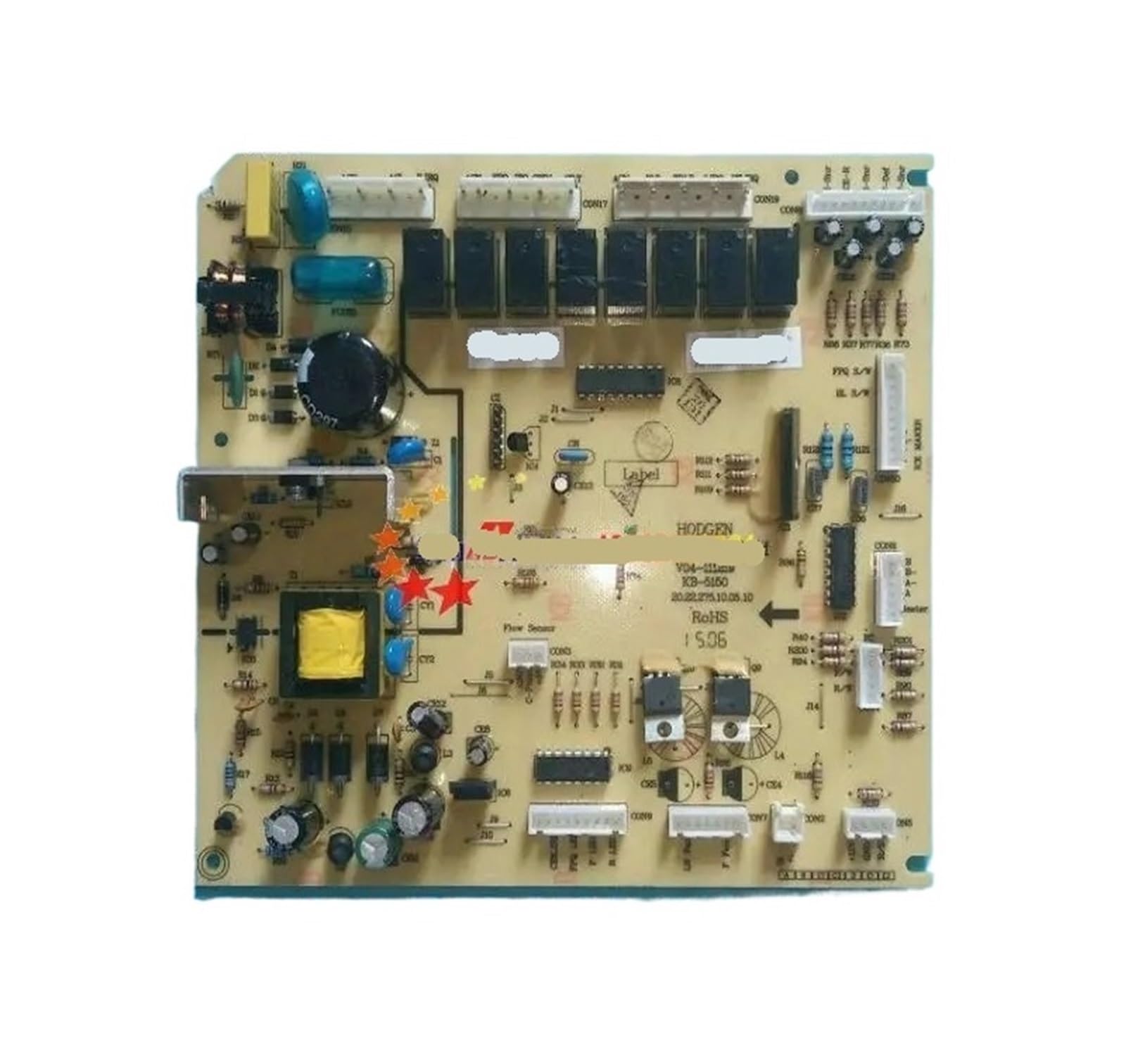 Refrigerator Freezer Motherboard Control Board,Compatible For Midea，BCD-512WKPM-C BCD-528WKPM 502301010027 UL-BCD515WE-A