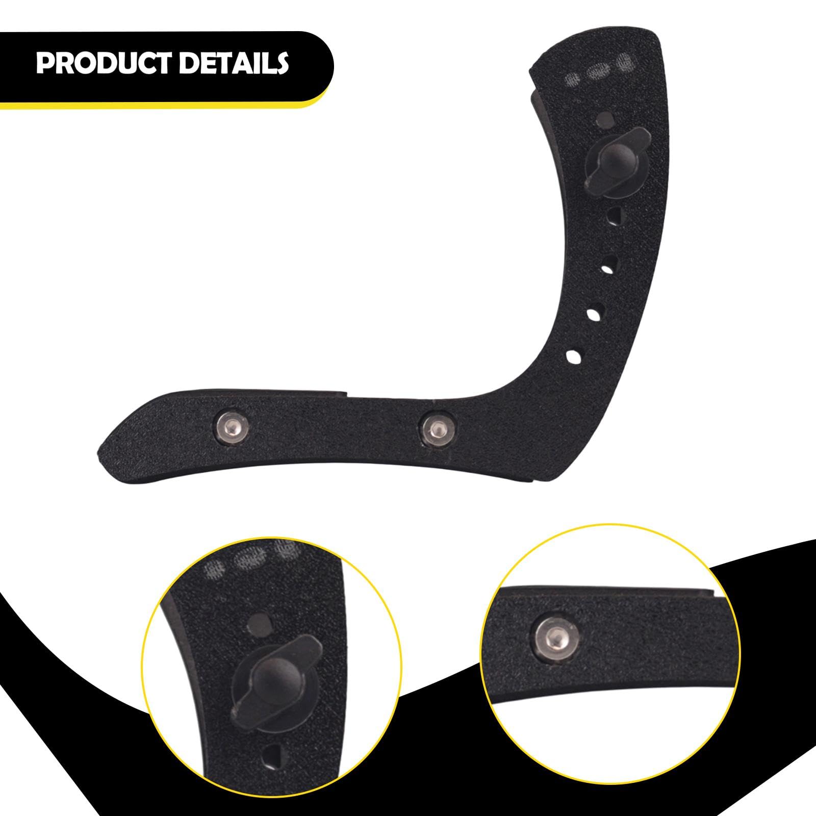 Poggiapiedi Ergonomico Regolabile per Chitarra Elettrica, Supporto Professionale per Gambe E Piedi, Nero