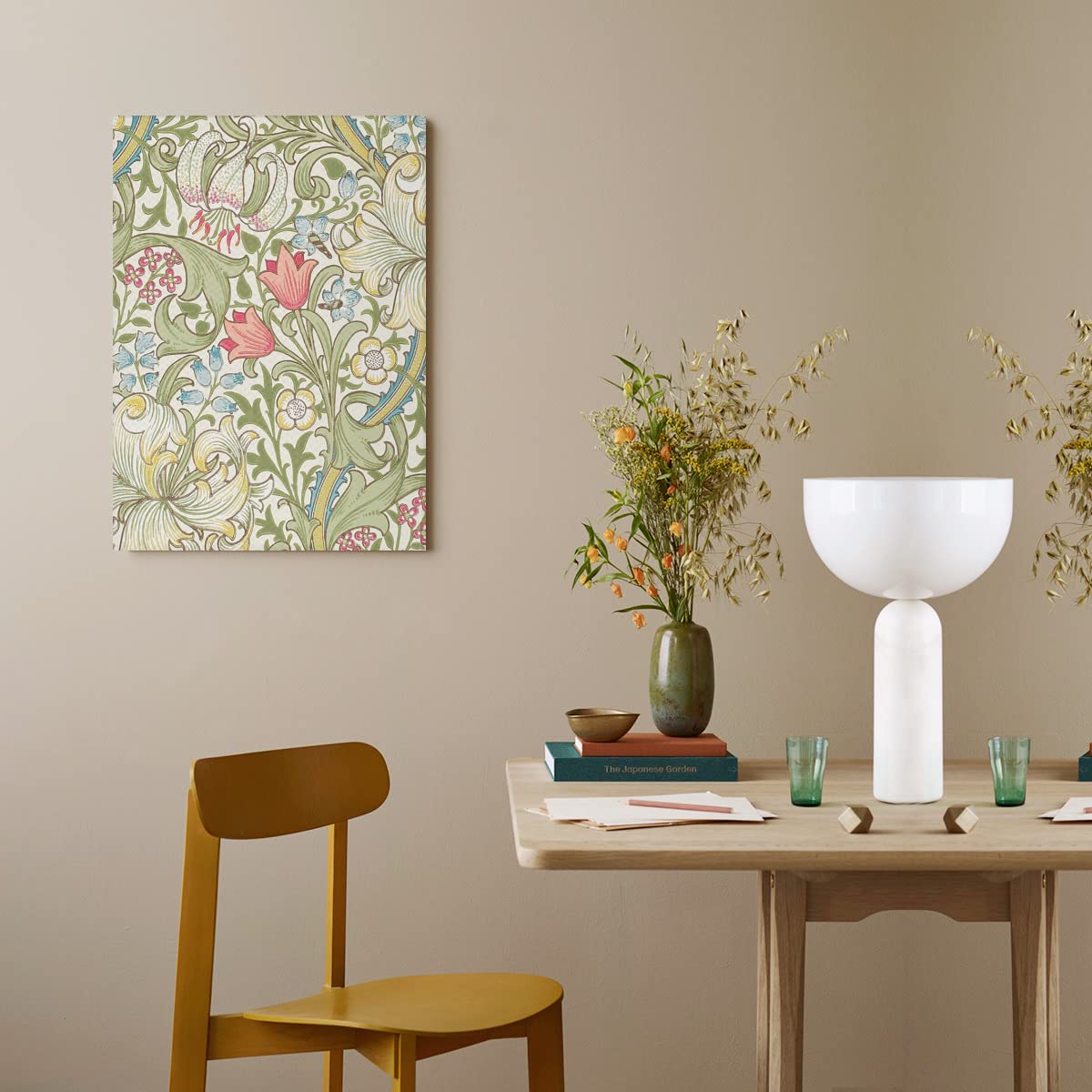 Amazon.co.jp: アートパネル William Morris ウィリアム モリス 花柄 