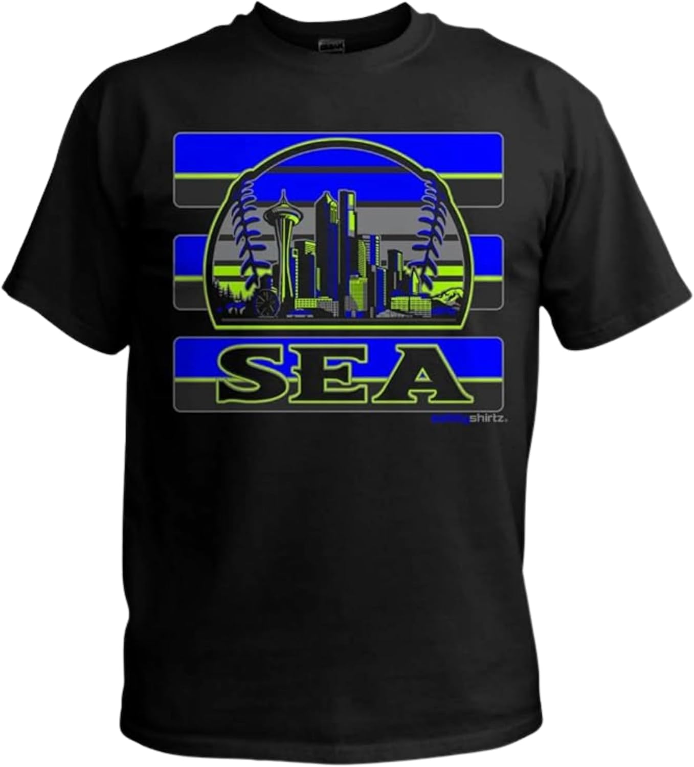 SafetyShirtz Men's 3-Stripe Baseball Shirts and Hoodies