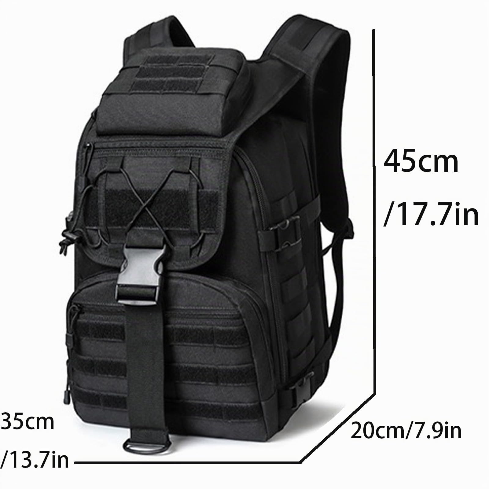 Mochila Militar Mochila Hombre Mochila Tactica 35L Mochila de Viaje Mochilas Escolares Mochila Senderismo Camping