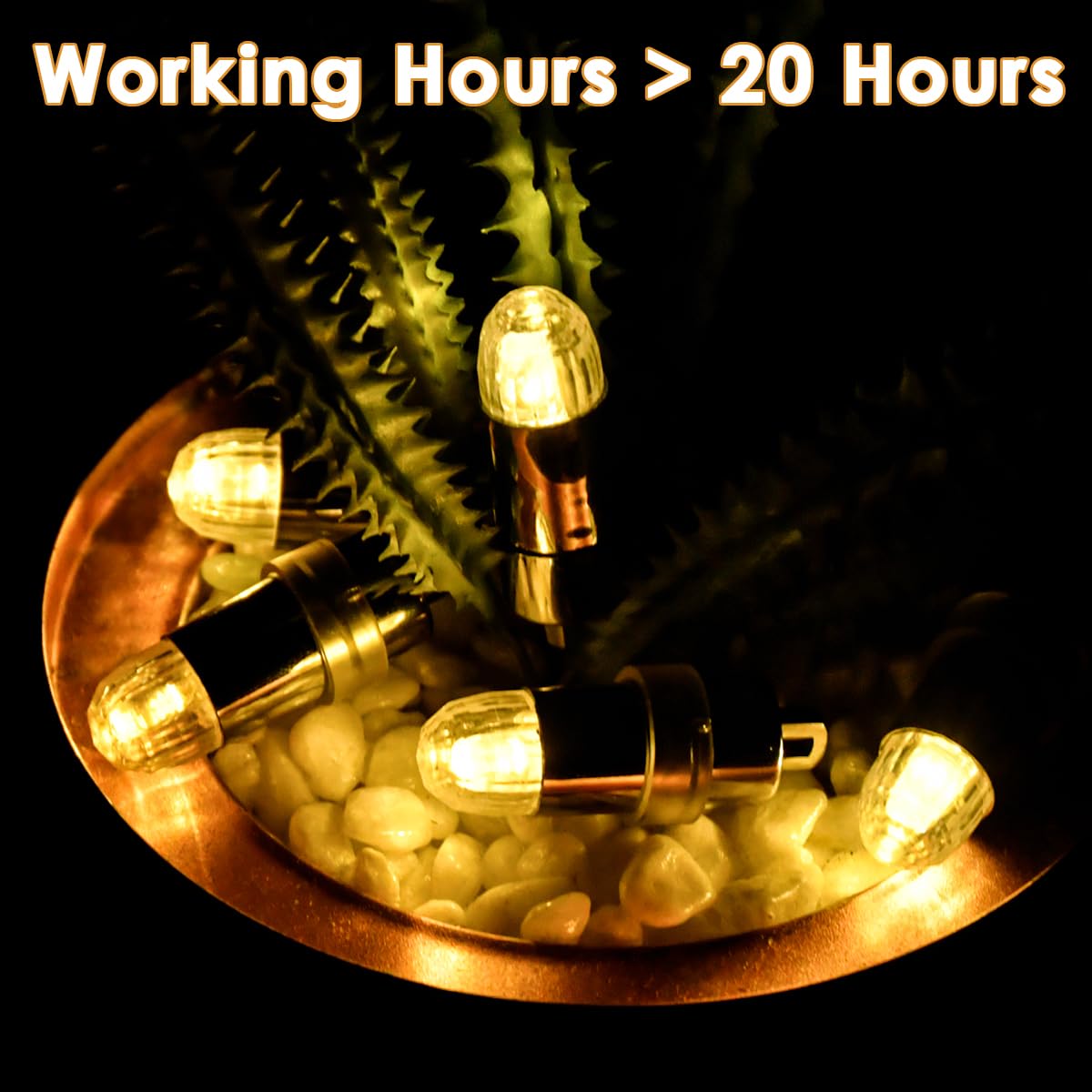 30 Pack LED Ballons Lampes, Mini LED Ballons Lumineuses, Blanc Chaud