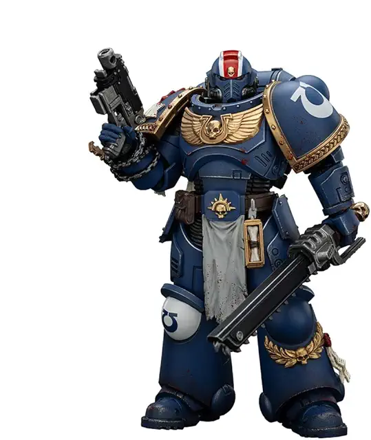 Warhammer 40k Ultramarines Lieutenant Titus Action Figure - Collector's Edition