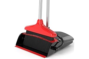 54" Broom and Pan Combo Set for Seamless Home and Office Cleaning