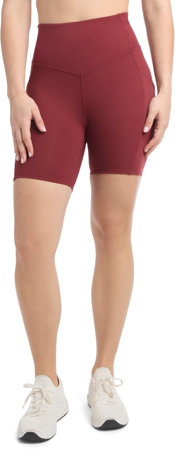 Danskin Womens 2 Pack Crosstrain 7" Bike Shorts - Image 2