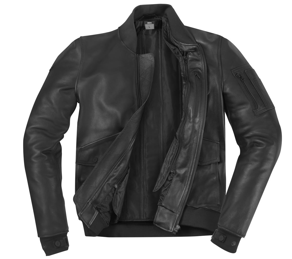 Bogotto Daclan Skórzana kurtka motocyklowa, czarny, 2XL