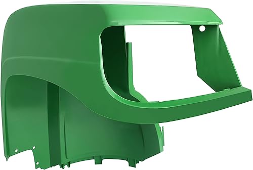 ECOTRIC Guardabarros delantero derecho verde armadura de cuerpo de plástico compatible con John Deere 620i 850D - Serie #s 080001 repuesto para