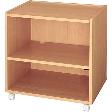 Amazon Co Jp ベルメゾン ワゴン マルチ収納 天板の高さが変えられる 袖机 デスクサイド収納 ｃ 幅60 奥行45 ホーム キッチン