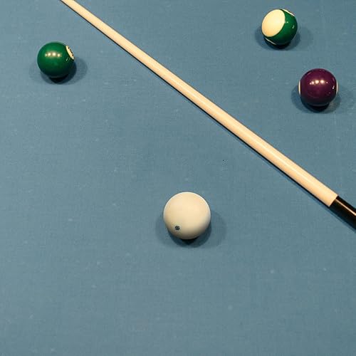 Miniatura 2 de Bolas de billar profesionales 2 unidades, 2.3 in, grandes, resistentes al desgaste, blancas, para billar y accesorios de mesa de billar