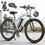 PUJH 2000W Electric Bike for Men Women 48V 17.5Ah Battery, 29'' Fast Ebike, up to 80...