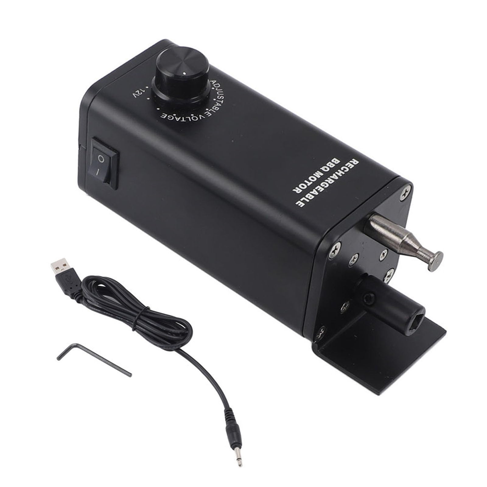 Moteur barbecue électrique rechargeable réglable pour vos repas en plein air