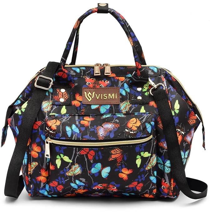 Image of VISMIINTREND Diaper Bag Combo for Mother for Travel | Includes Mini, Large Diaper Backpack |Baby Diaper Bag | Maternity Bag for Hospital | Nappy Bags for Mom | Gift for New Mom |Baby Shower Gift