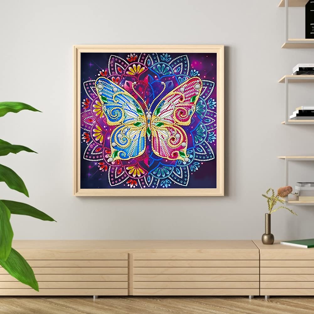 Acheter Peinture De Diamant 5D à Faire Soi-même, Beau Papillon, Kit De